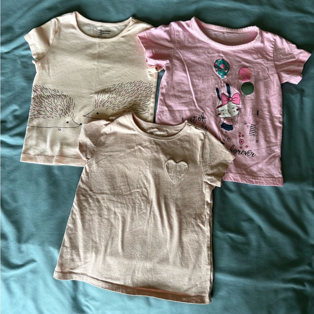 Bundle of Girl’s Short Sleeve Tees